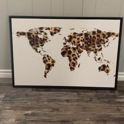 Leopard Print Map