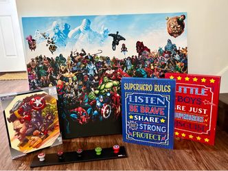 Marvel Superhero Decor Bundle