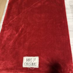 Baby Blanket -1st Christmas 