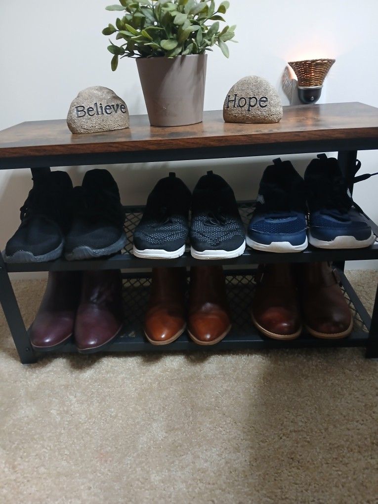 Shoe Rack and Bench