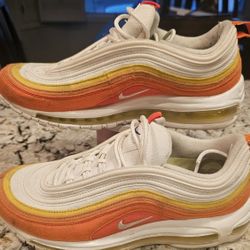 Nike Air Max 97 "Athletic Club" sneakers in the Rush Orange Mens Size 9