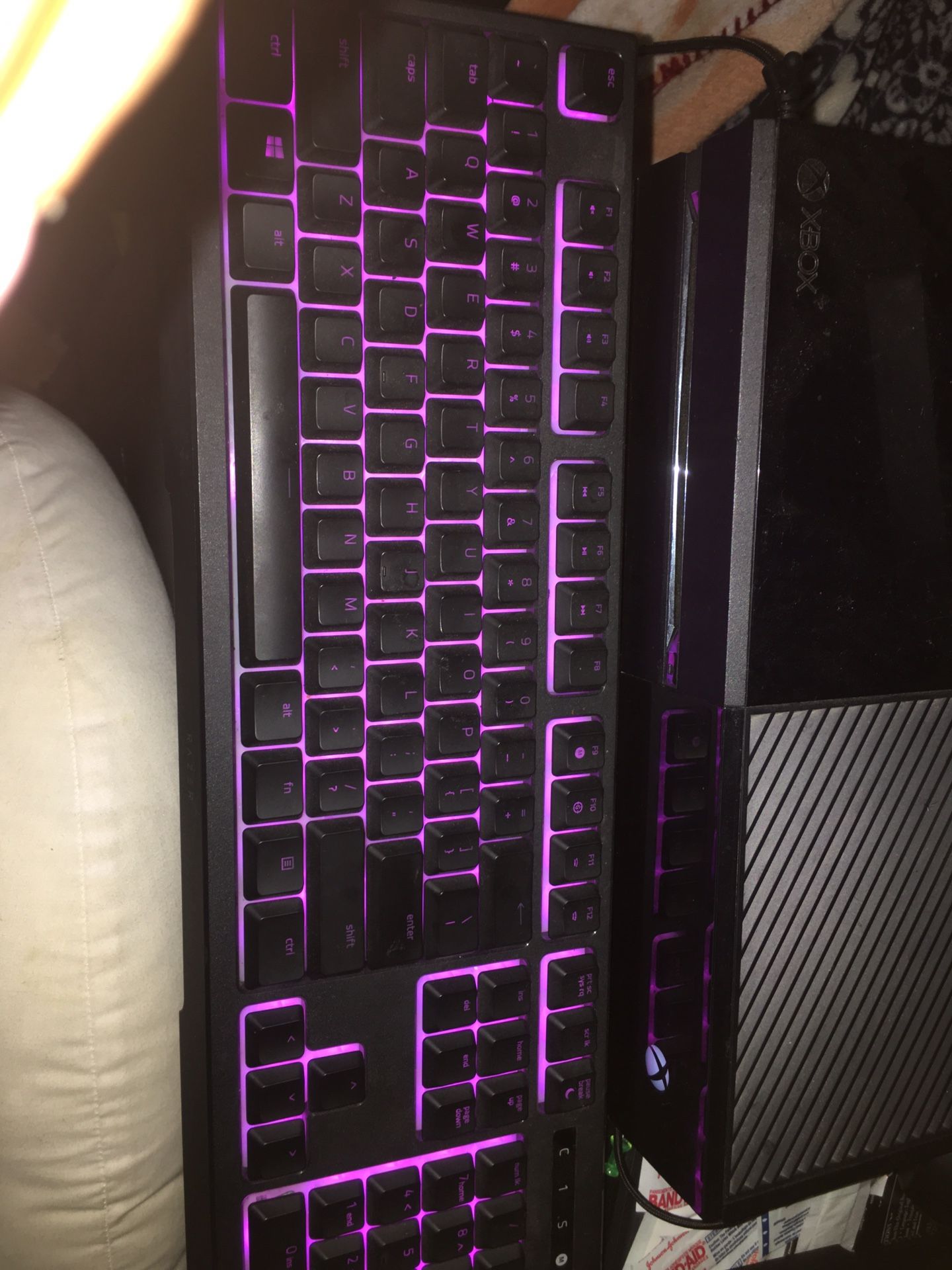 Razor chroma gaming color changing keyboard