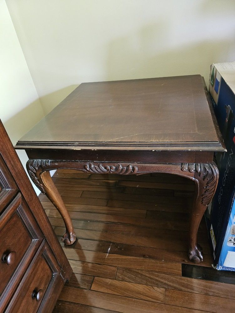Lane End Table Needs Refinishing