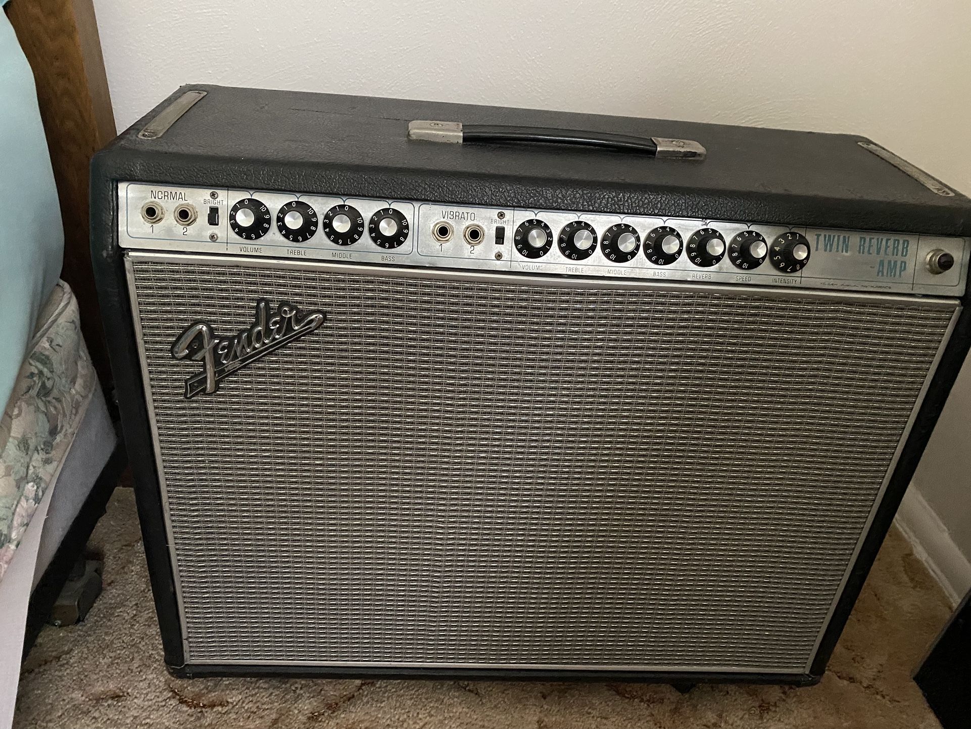 Original 1968 Fender twin Reverb