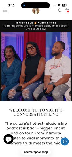 VIP to Ace Metaphors Tonight’s Conversation Live
