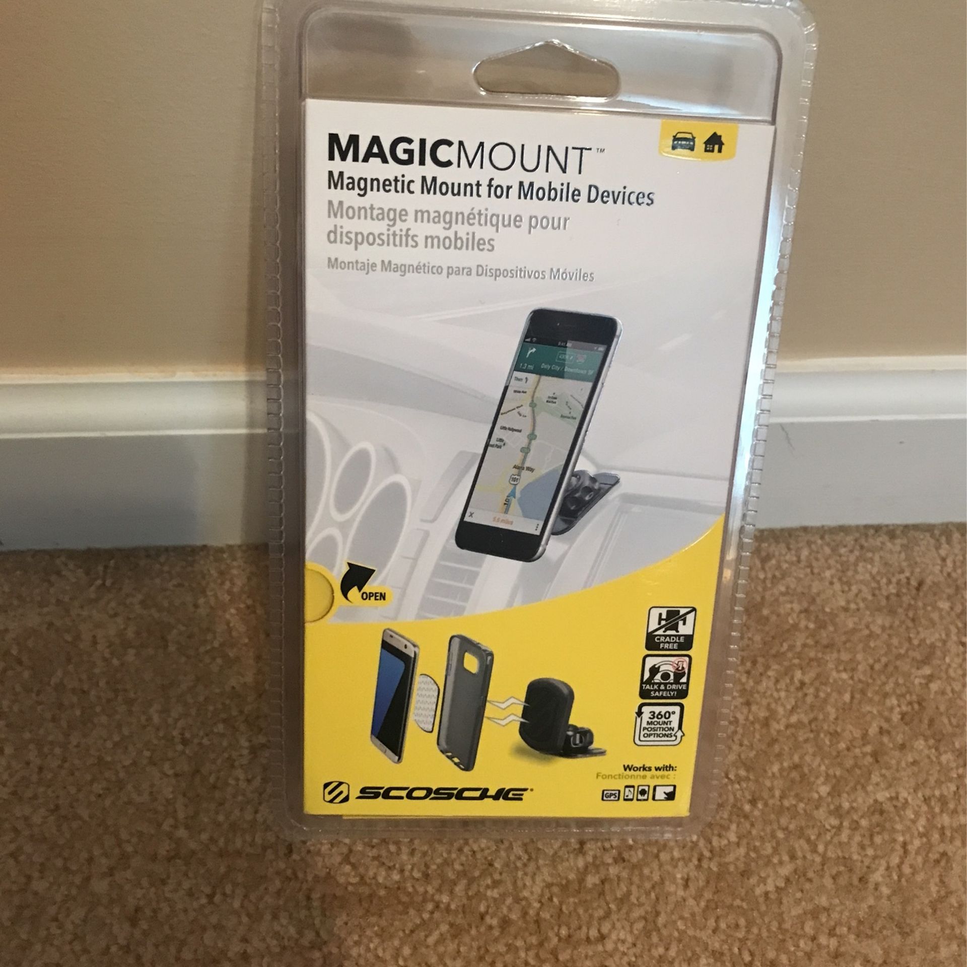 Magic mount magnetic