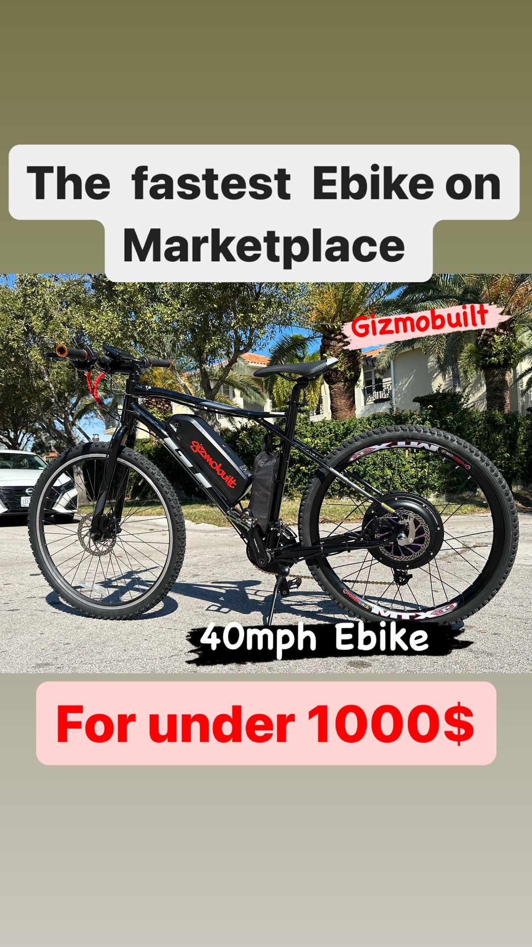 40mph Ebike Fast