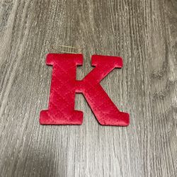 Letter “K” Ornaments