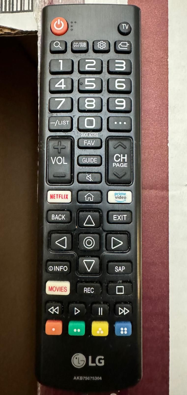 LG UHG TV