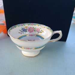 Vintage 60s GROSVENOR Bone China England WU TENG Pattern