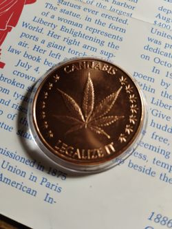 USA .999 Fine Copper Coin For Sale