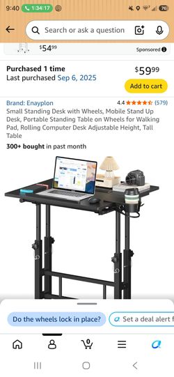 Sit/stand desk
