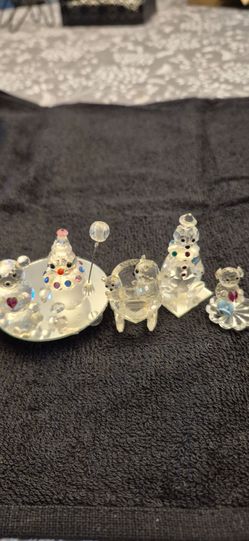 Collectable miniature in swaraski crystal