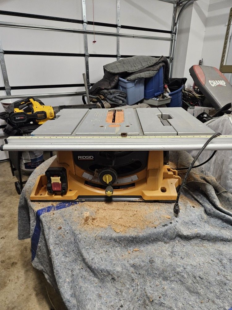 Rigid 10inch Table Saw Not Table Top