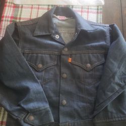 Vintage 70s Kids Levi's Jacket SIZE 10 IN KIDS 