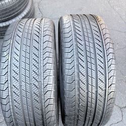 Par De Llantas Usadas En Muy Buenas Condiciones Marca Continental 235/50 R19 Instalación Y Balanceo Por El Mismo Precio 