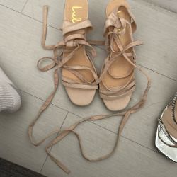 Lace Up Heels