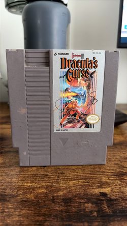 Castlevania III Dracula’s Curse NES Cartridge