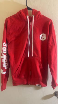 Red Cookies Zip Up hoodie Small