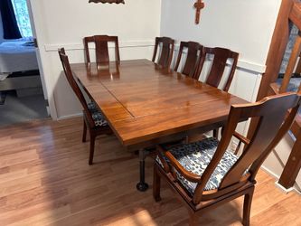Table and chairs