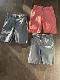 Lot Of 3 Pair Old Navy Boy Size 14 Shorts 