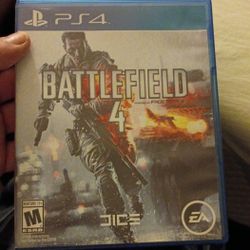 Battlefield 4 Video Game For PlayStation 4 System In Perfect Condition 