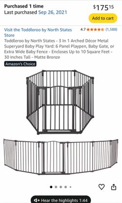 Safety gate for kids