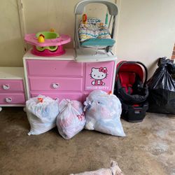 $180 For Everything There’s Baby Clothes And 5 Year Old Girl Clothes 