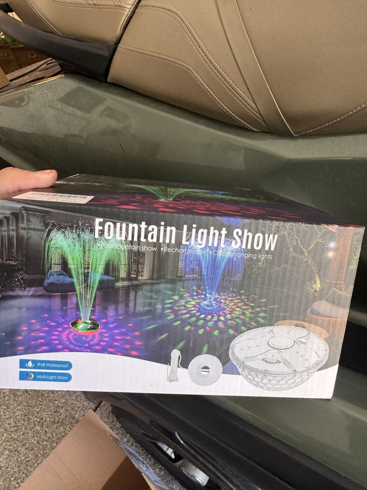 Pool Fountain Lights 