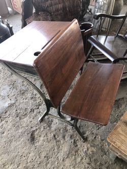 Vintage School Desk