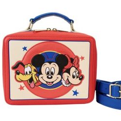 Mickey And friends Loungefly Crossbody