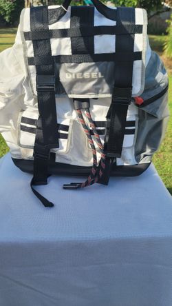 Diesel M- Cage White Backpack