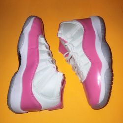 Pink Jordan 11's 