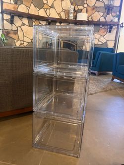 Free Costco Clear Shoe Storage Boxes