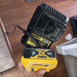 Dewalt Battery & Charger 