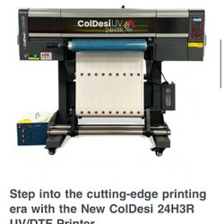 ColDesi 24H3R UV/DTF Printer.