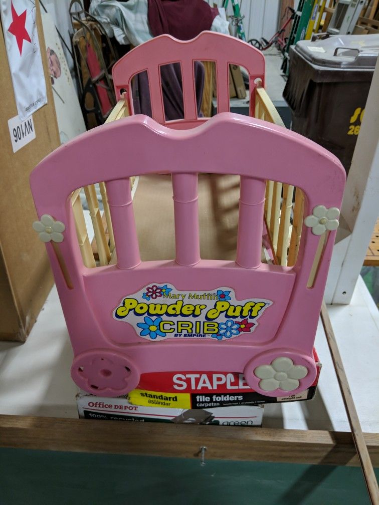 Powder Puff Crib From The 70's