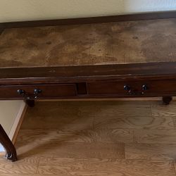 Writing Desk With Map Top