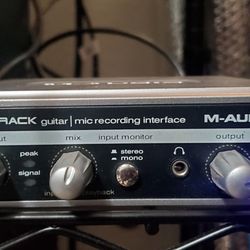 M-audio Fast Track USB Interface 