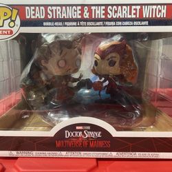 Dead Strange And Scarlet Witch Funko Pop