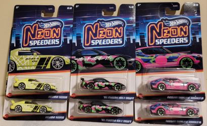 hot wheels neon series