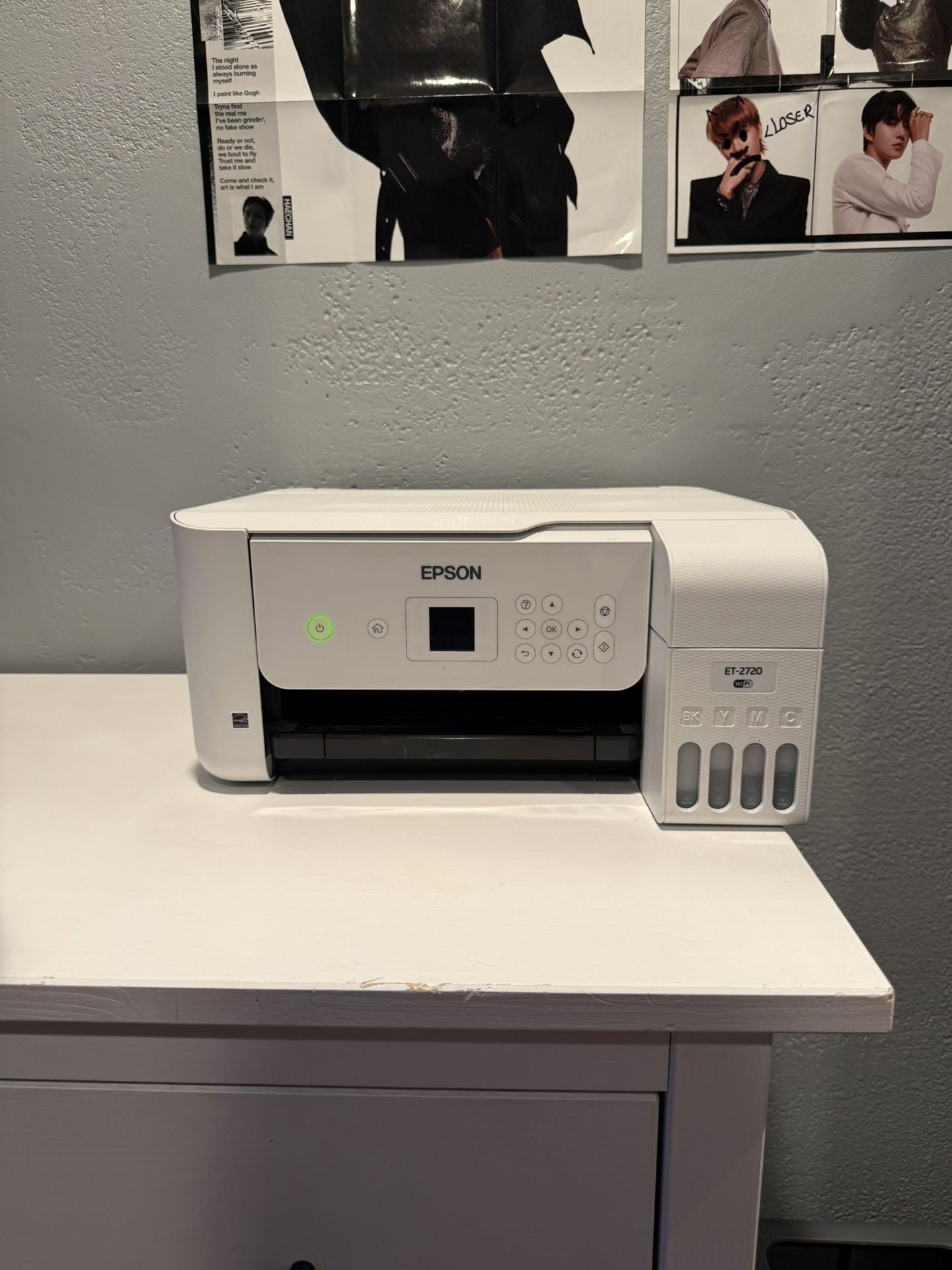 Epson EcoTank ET-2720 Wireless Color All-in-One Supertank Printer with Scanner and Copier 