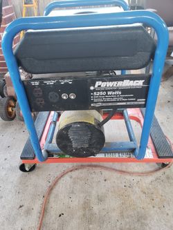 POWERBACK GENERATOR !! RUNS PERFECTLY !! LOW HOURS !!