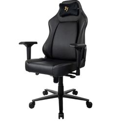 Arozzi Primo Premium PU Leather Gaming Chair Office Chair with Recliner Swivel Tilt Rocker Adjustable Height 4D Armrests Neck Pillow and Built-in Lumb