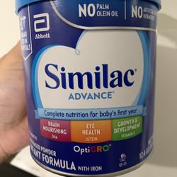 17 Cans Of Similac Advance Pro Formula