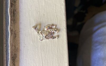 925 Silver Bulldog Medallion 