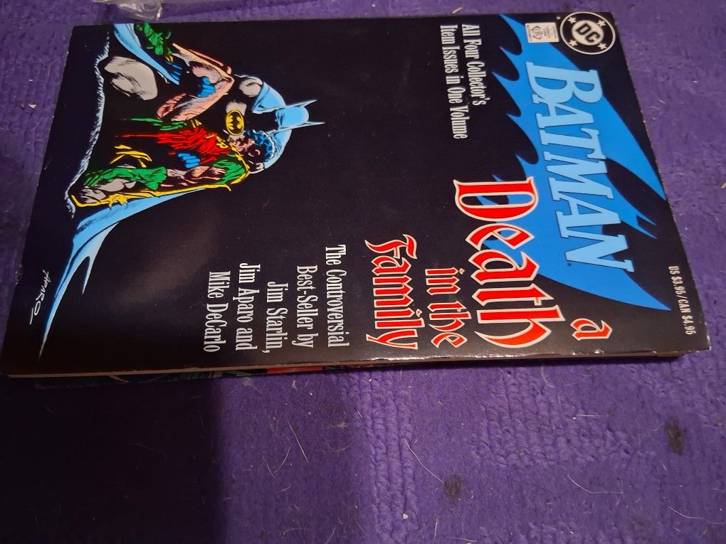 Batman Death In The Family Comic Book Mint Condition 