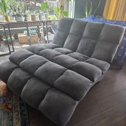 Gray Lounger Sofa
