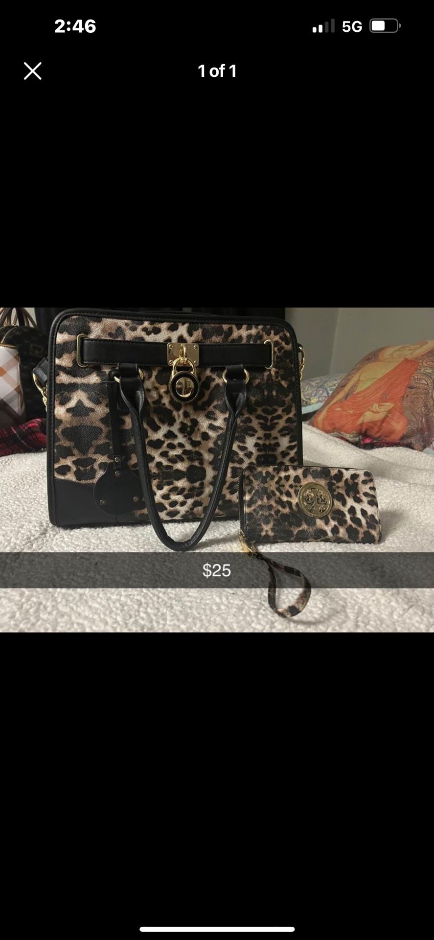 Matching Purse And Wallet Set 