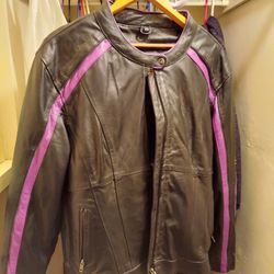 Motorcycle Leather Jacket